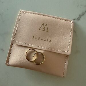 PD PAOLA MiniGold Hoop Earrings